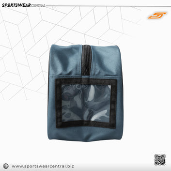Toiletry Bag – Grey Travel Toiletry Bag with Zipper & Compact Organizer